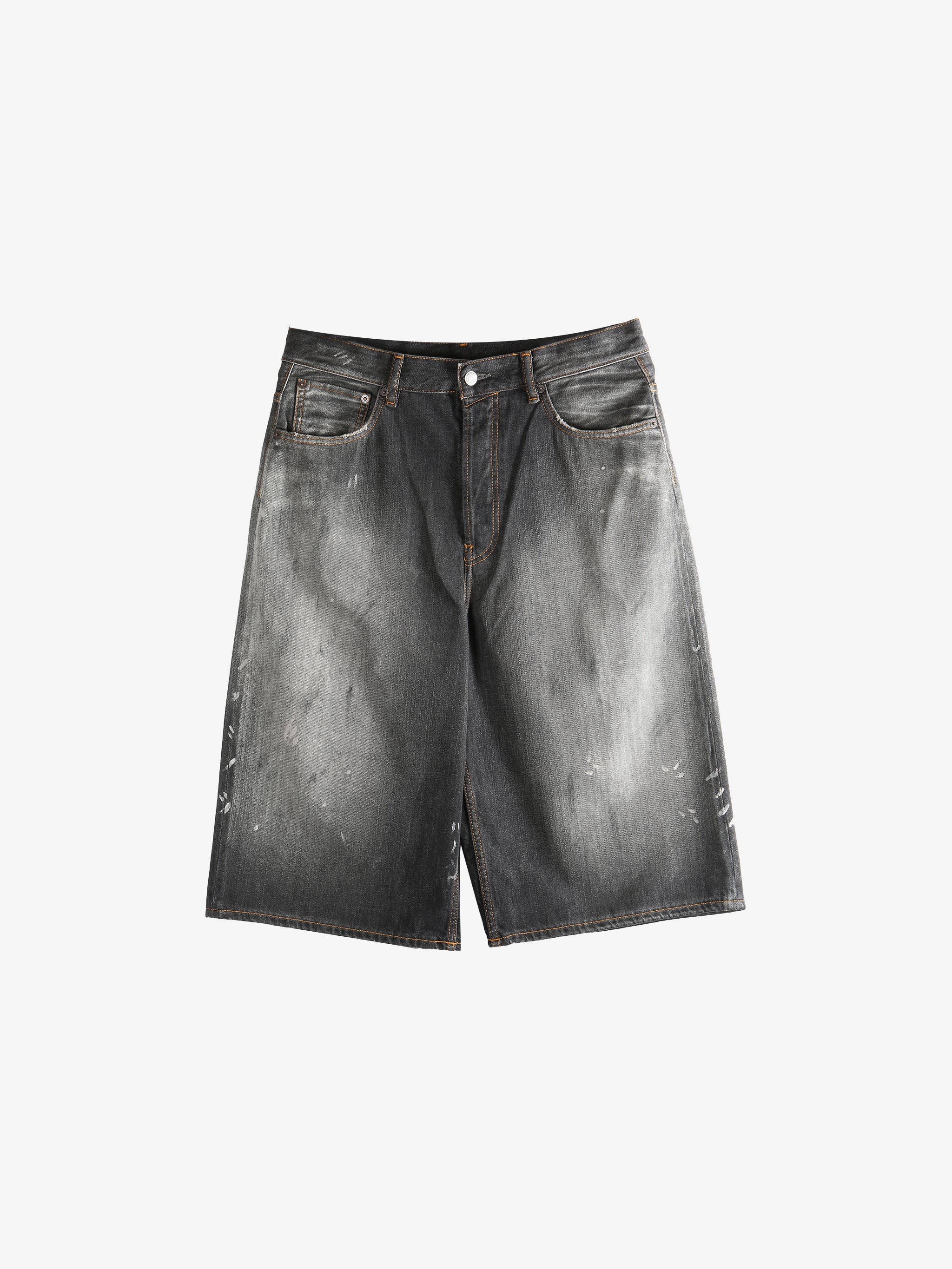 Black shorts, front view