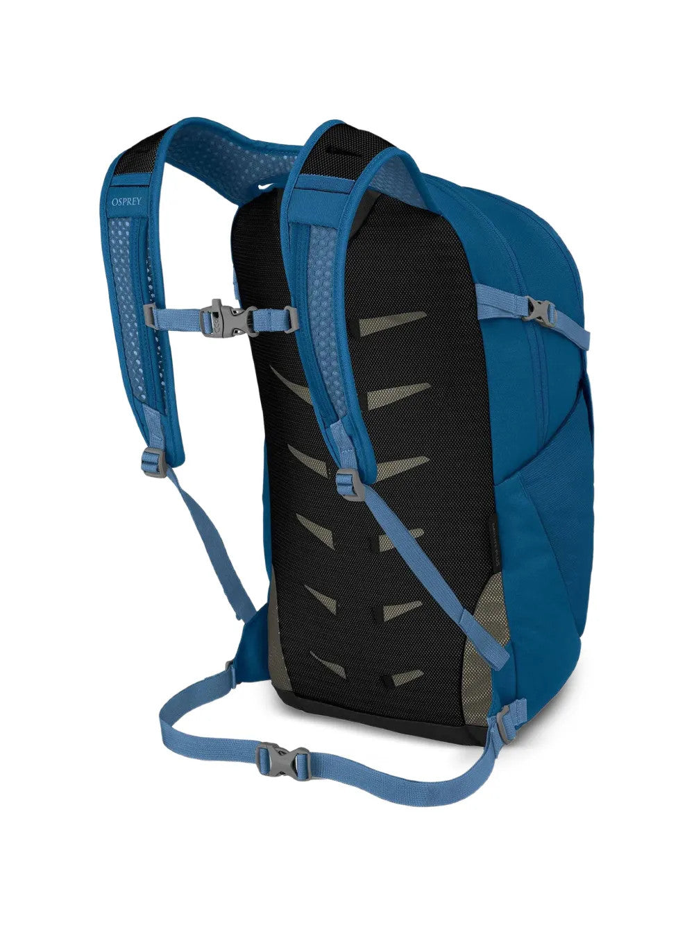 Blue bag, back view