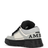 Grey sneakers, side view