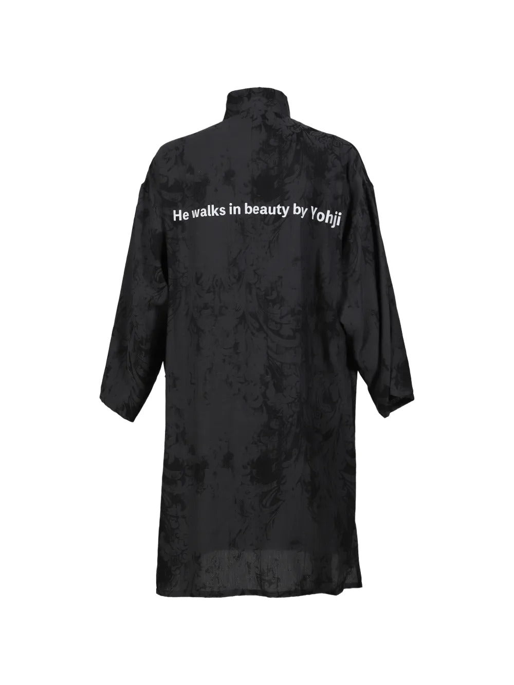 Black jackets, back view