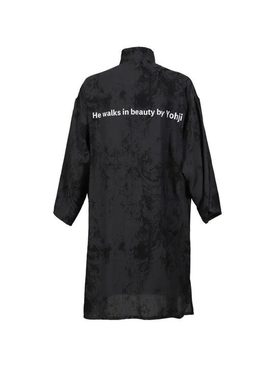 Black jackets, back view