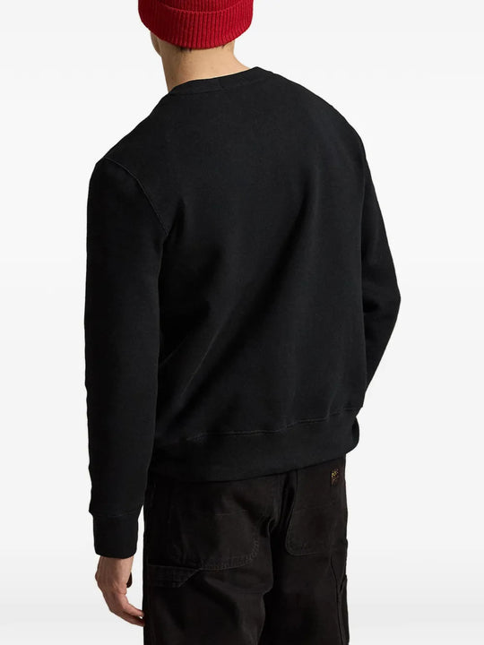 Black hoodie, front view