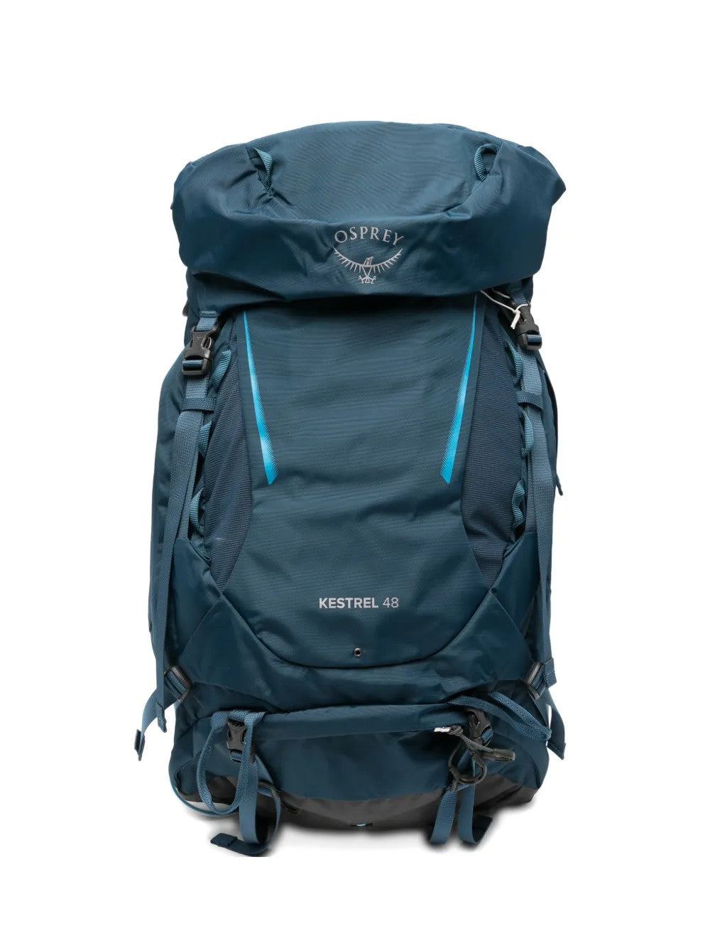 Blue bag, back view