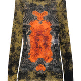 Black top, front view