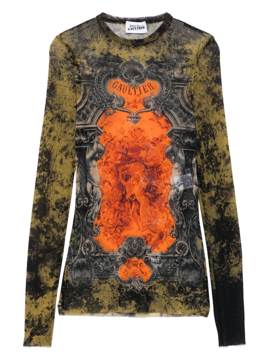 Black top, front view