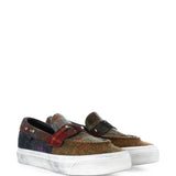 Brown shoes, front view