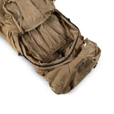 Tan bag, front view