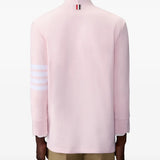 Pink t-shirt, full body view