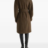 Brown jacket, full body view