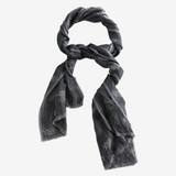 Black scarf, front view