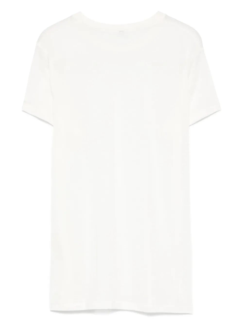White t-shirt, front view