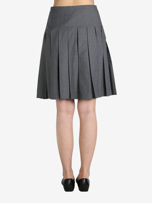 SHUSHU/TONG - Women A-line Pleated Skirt