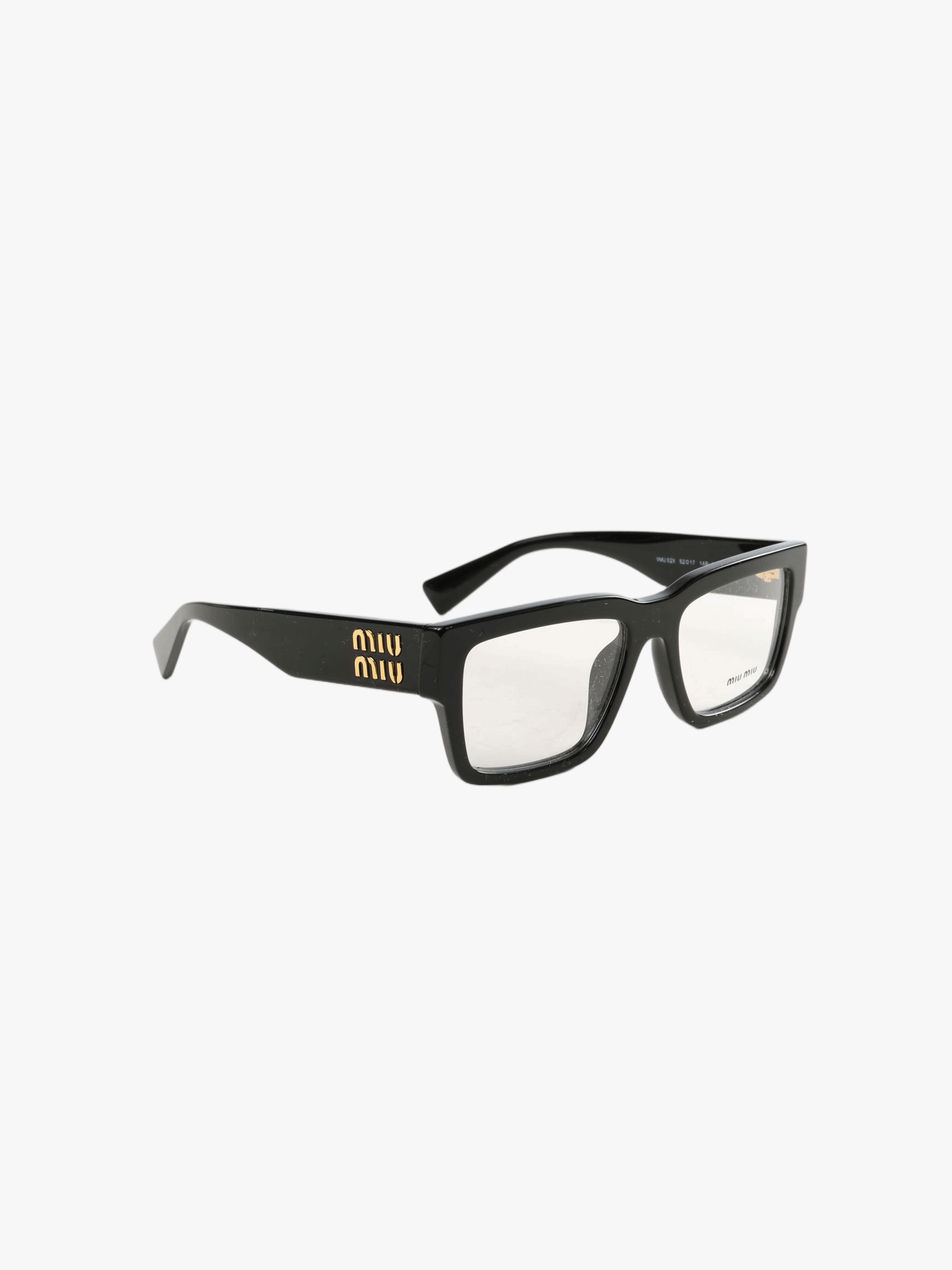 Black sunglasses, side view