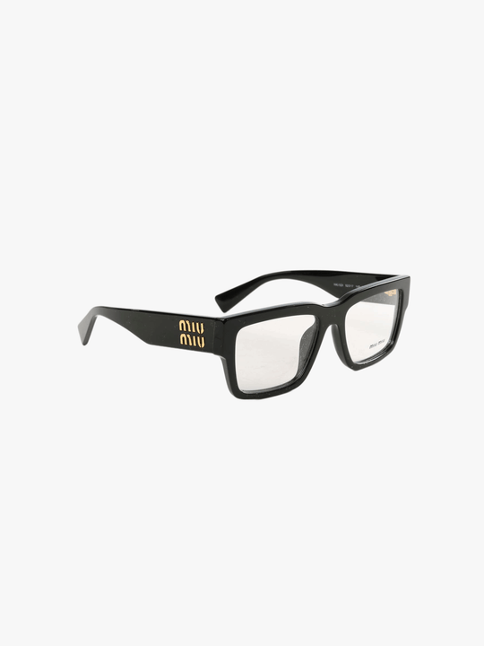 Black sunglasses, side view