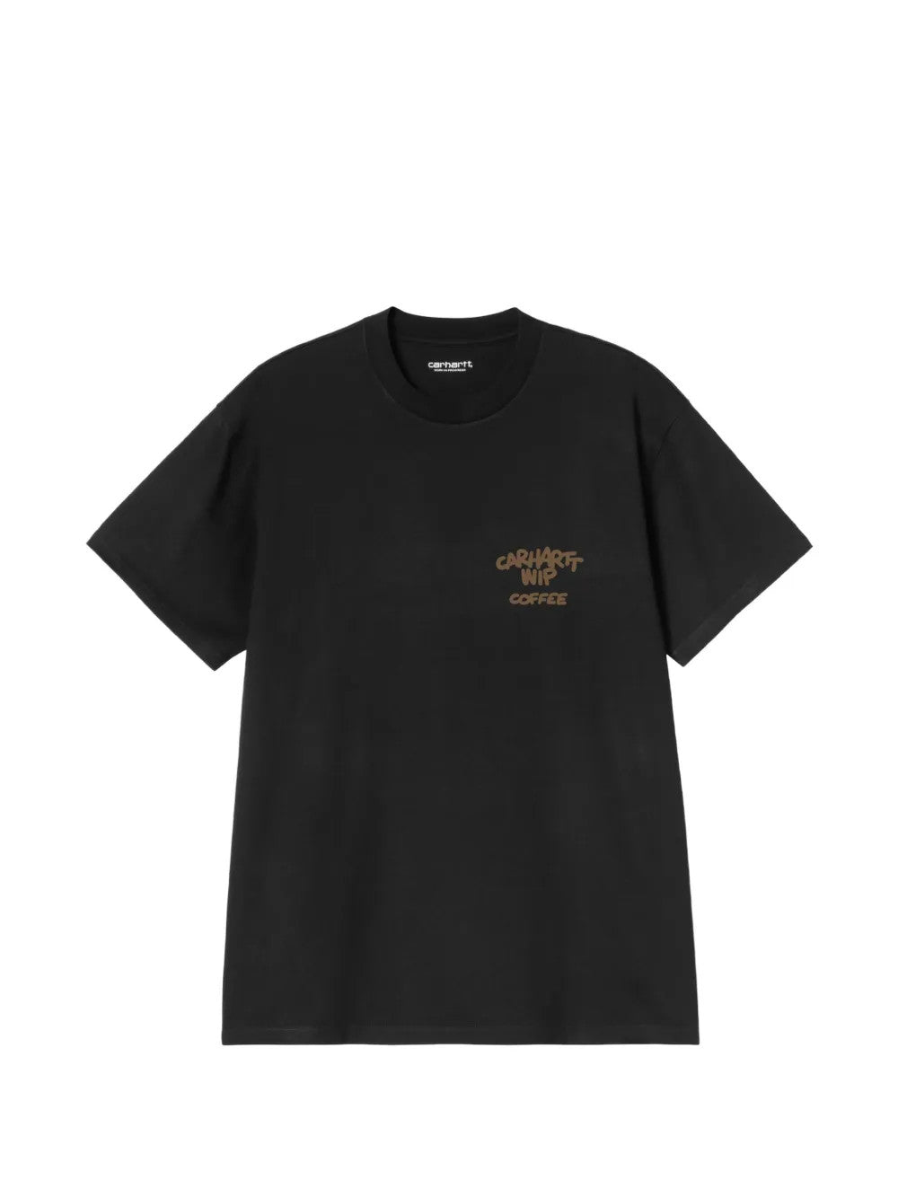 Black t-shirt, front view