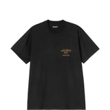 Black t-shirt, front view