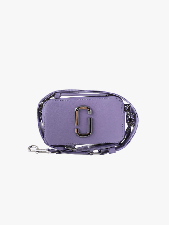Purple bag, front view