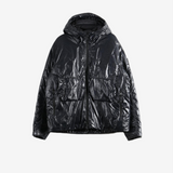Black jacket, front view