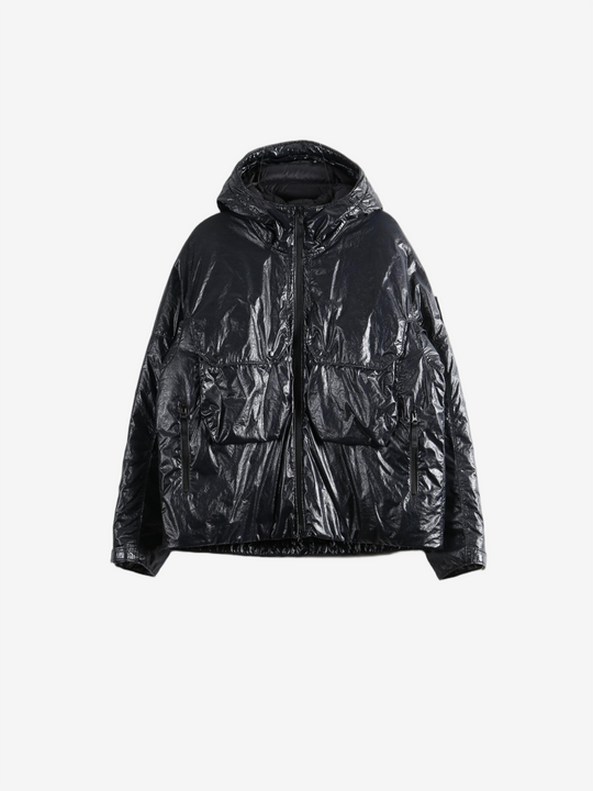 Black jacket, front view