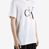 White t-shirt, front view
