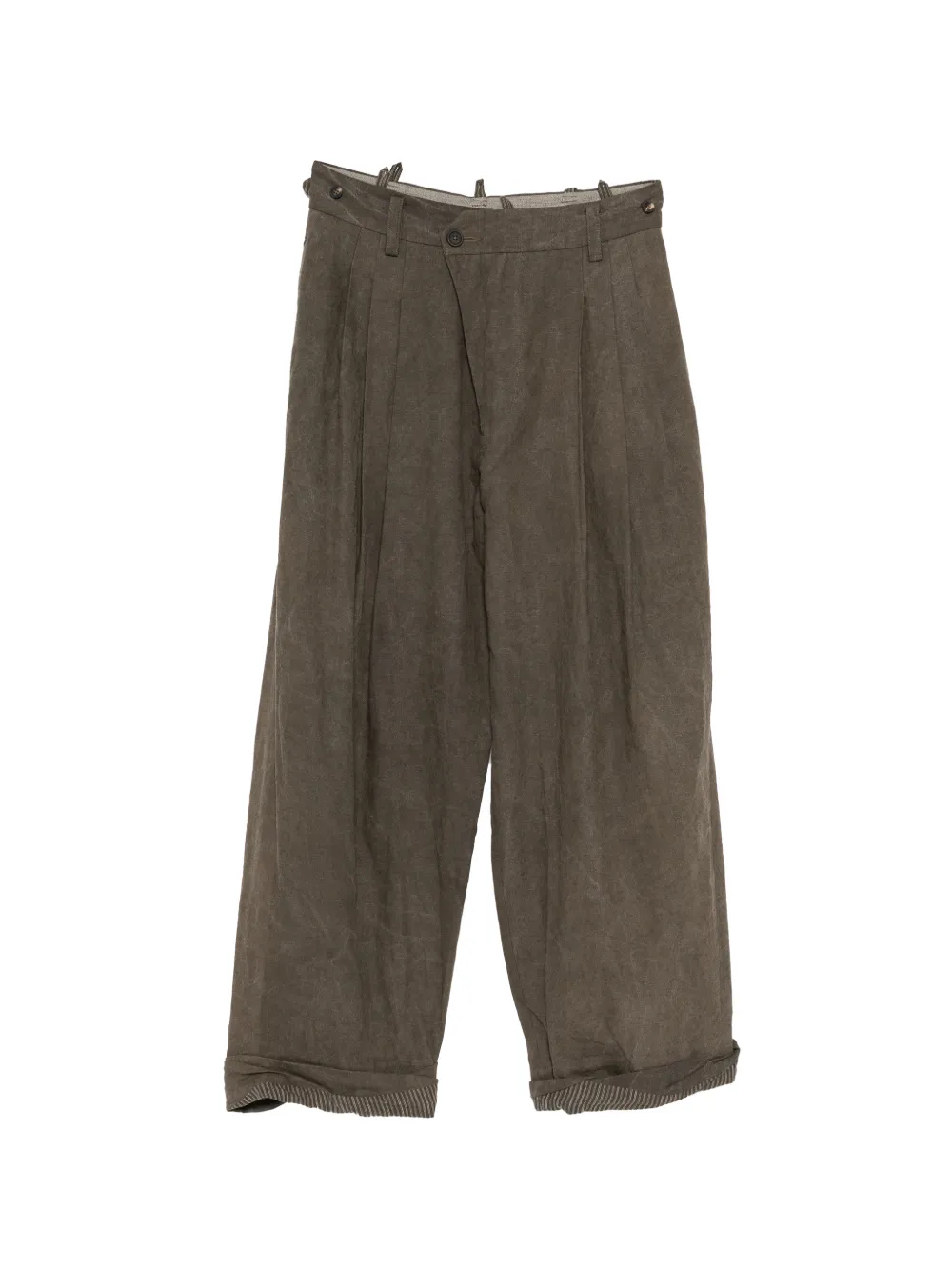 Brown trousers,front view