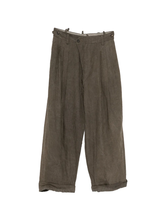 Brown trousers,front view