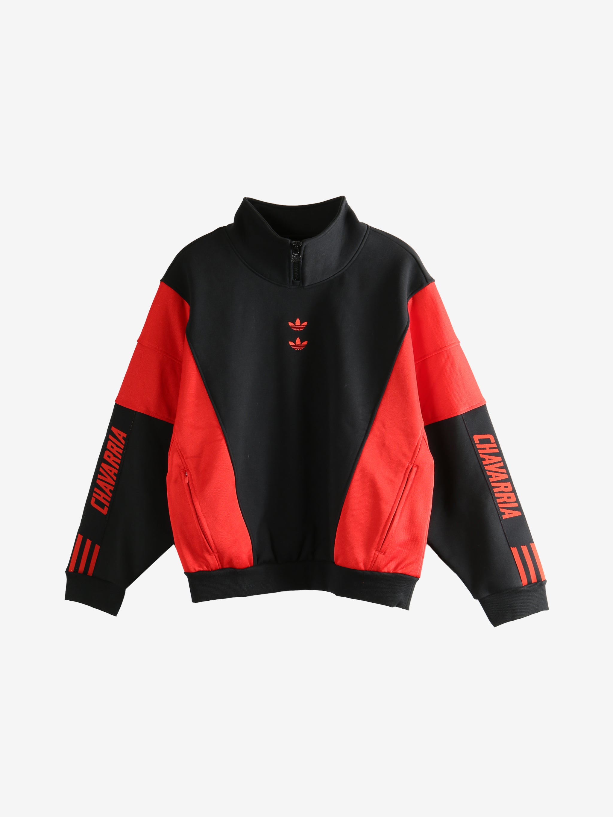 Black coat, front view