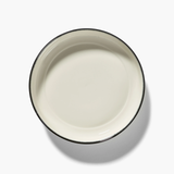 ANN DEMEULEMEESTER X SERAX - 27CM Bowl WHITE/BLACK VAR A DÉ(SINGLE)