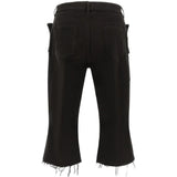 Black pants, back view