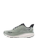 Green shoes, side view