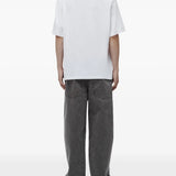White t-shirt, front view