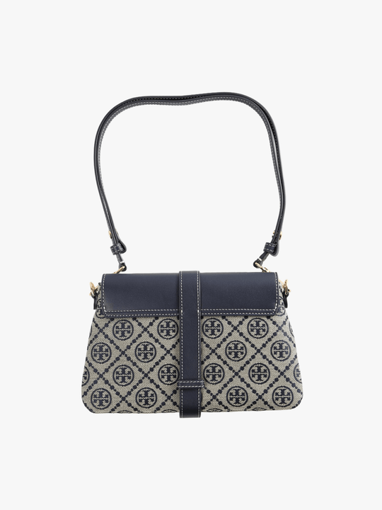 Navy bags, back view