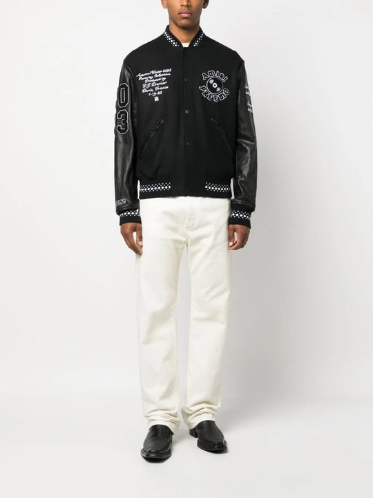 Black jacket, full body view