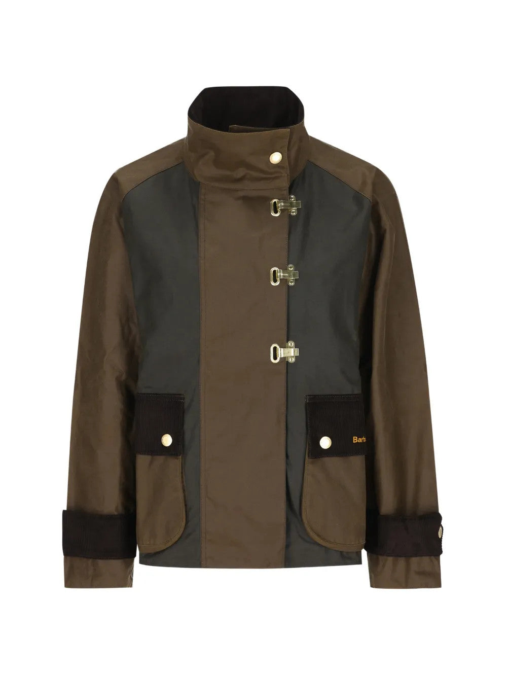 Brown jacket, front view