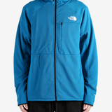 Blue hoodie, front view