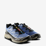 Blue sneaker , side view