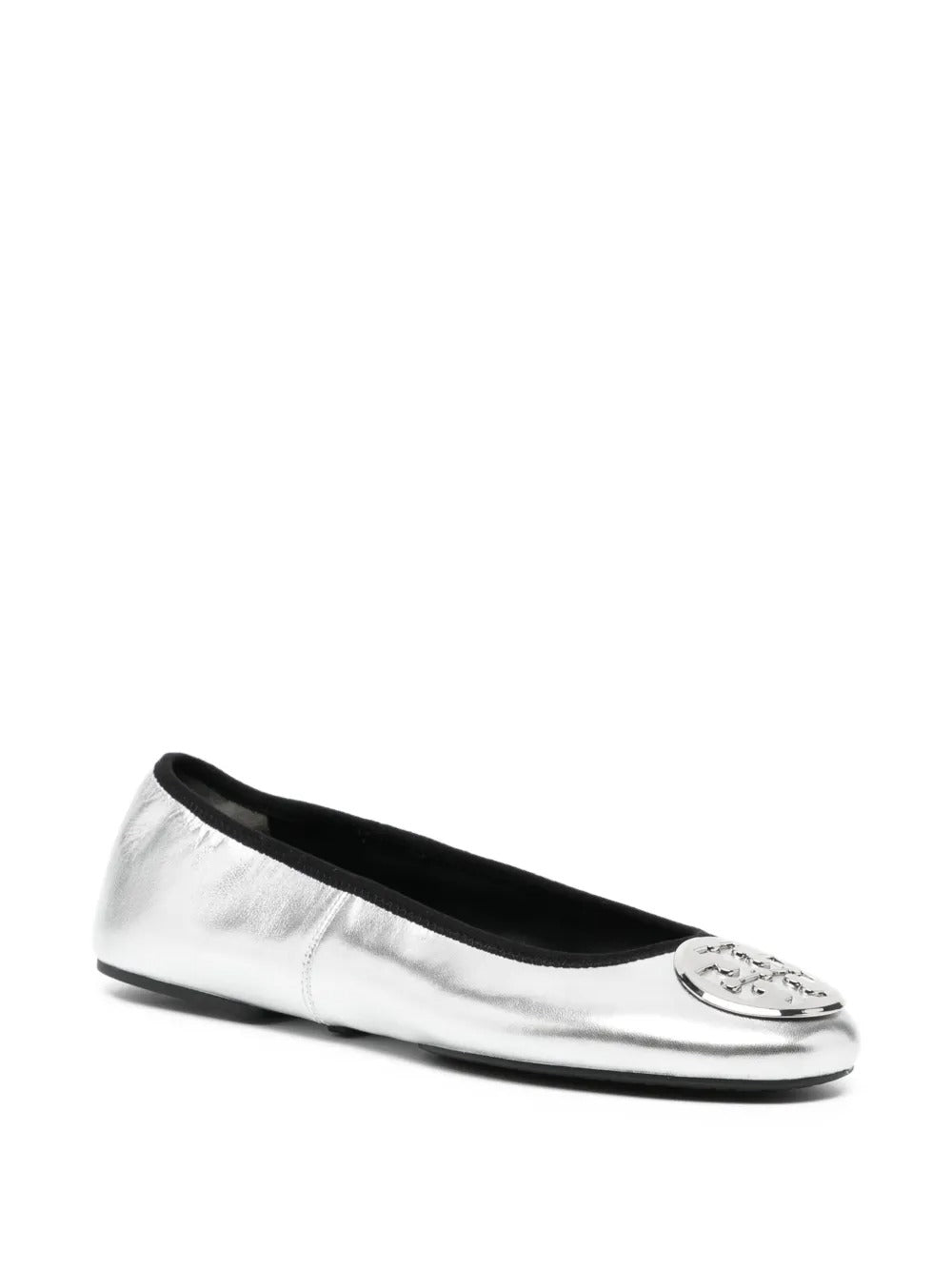 Grey sandals, side view
