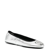 Grey sandals, side view
