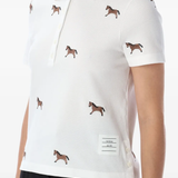 White shirt worn by a person, showing the shirt's fit