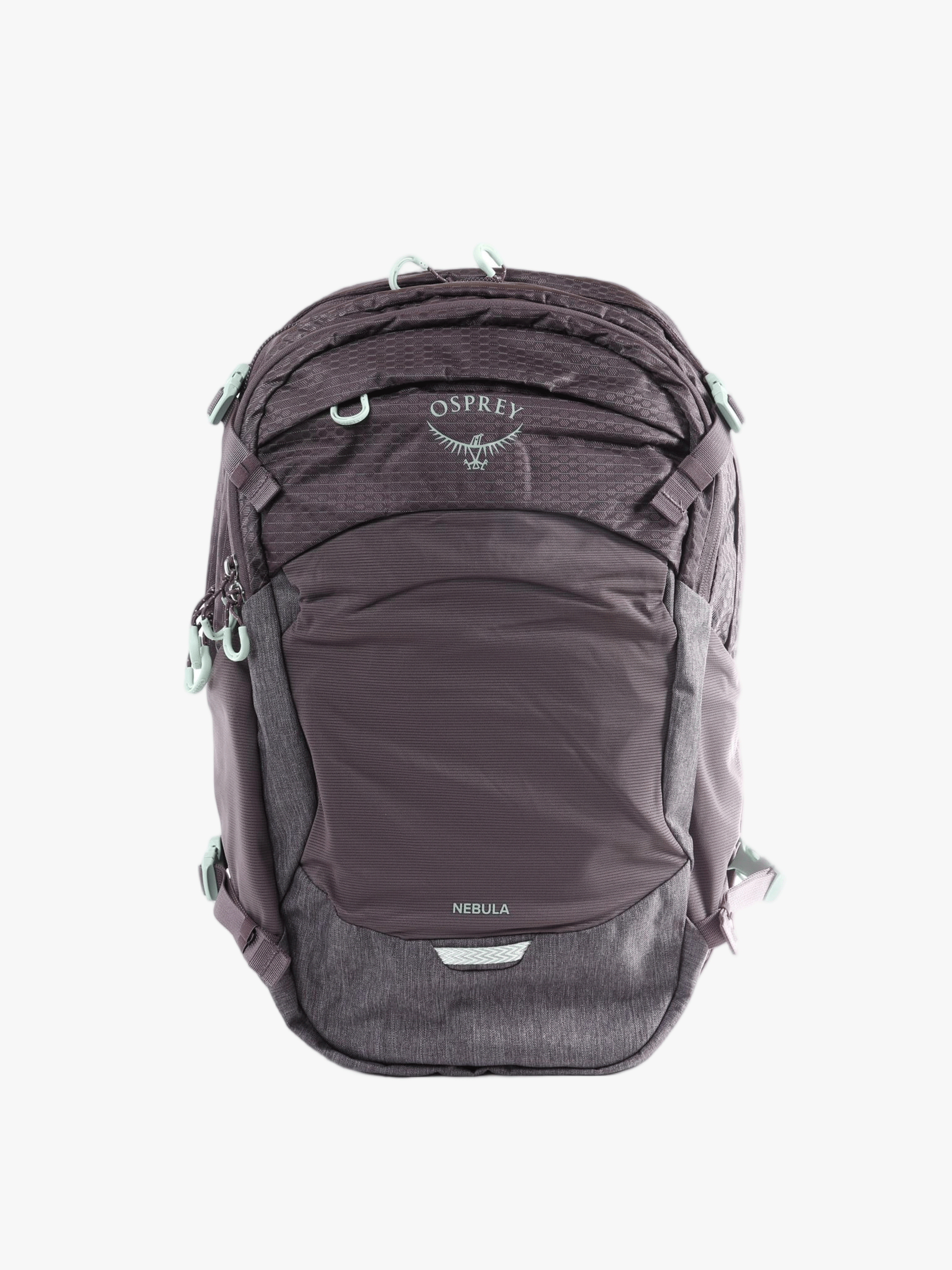 Purple bag, back view