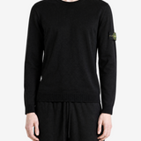 Black hoodie, full body view
