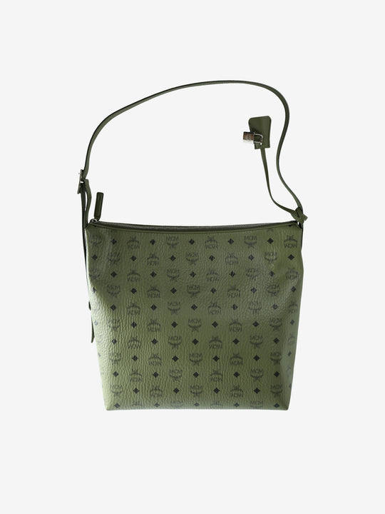 Green bag, front view