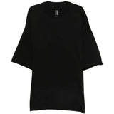 Black t-shirt, front view