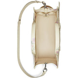 Tan bag, front view