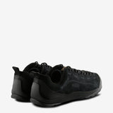 Black sneakers, back view