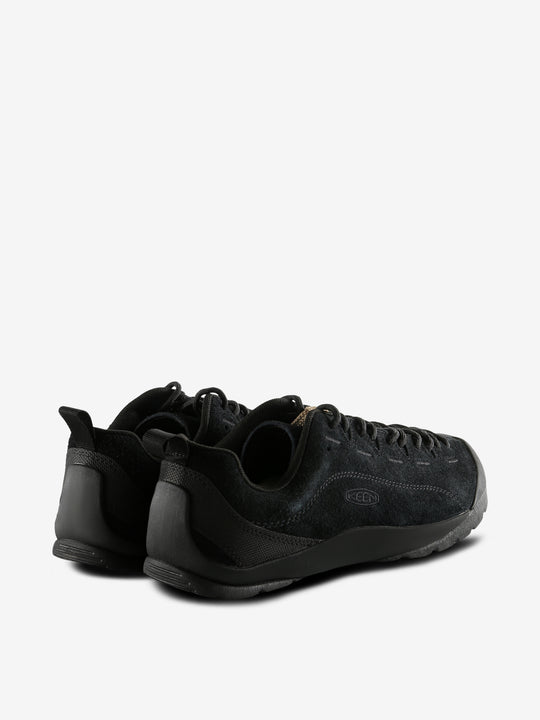 Black sneakers, back view