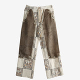 Grey pants, front view