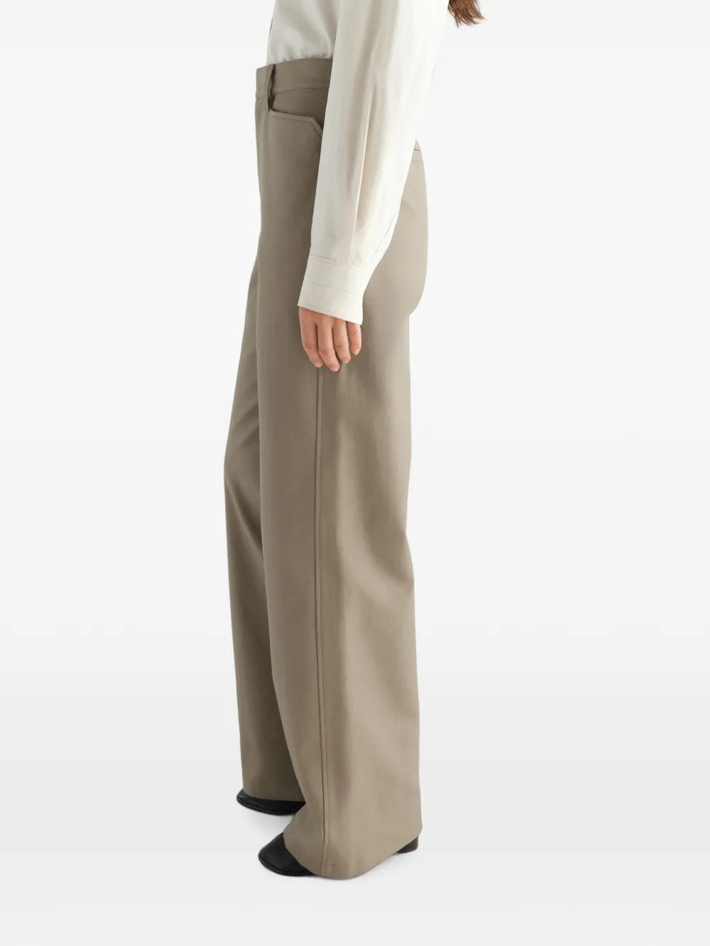 Tan pants, front view