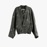 Grey jacket, front view