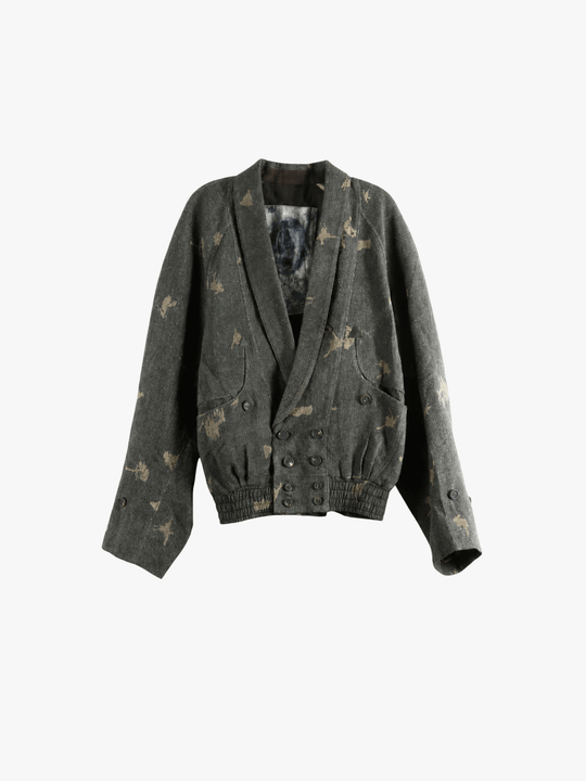 Grey jacket, front view